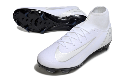 Nike Air Zoom Mercurial Superfly 10 Academy FG Football Boots - White/Silver/Black