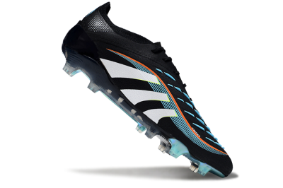 Adidas Predator 25 Elite FG Football Boots - Black/White/Jade