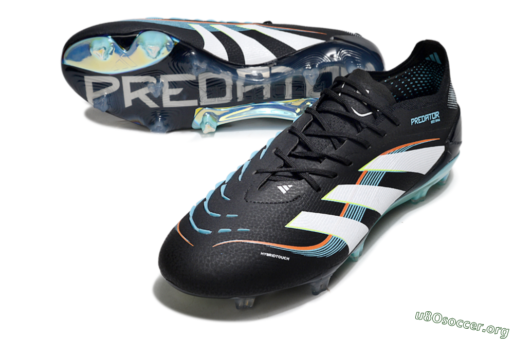 Adidas Predator 25 Elite FG Football Boots - Black/White/Jade 0