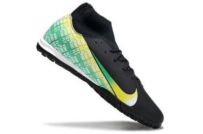 Nike Air Zoom Mercurial Superfly 10 Academy TF Football Shoes - Black/Yellow/Red