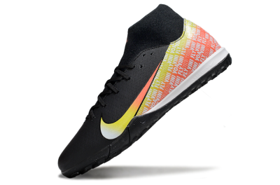 Nike Air Zoom Mercurial Superfly 10 Academy TF Football Shoes - Black/Yellow/Red