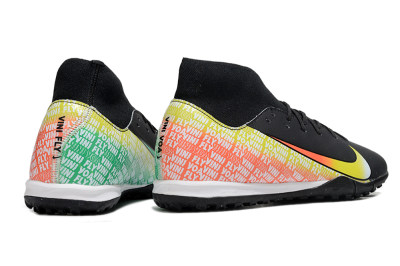Nike Air Zoom Mercurial Superfly 10 Academy TF Football Shoes - Black/Yellow/Red