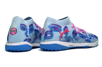 Puma Future 8 Ultimate TF Football Shoes - Blue/Pink/White