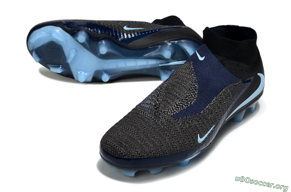 Nike Phantom 6 Elite High FG Football Boots - Silver/White/Black 0