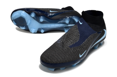 Nike Phantom 6 Elite High FG Football Boots - Silver/White/Black