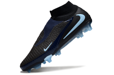 Nike Phantom 6 Elite High FG Football Boots - Silver/White/Black