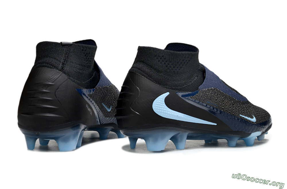 Nike Phantom 6 Elite High FG Football Boots - Silver/White/Black 6