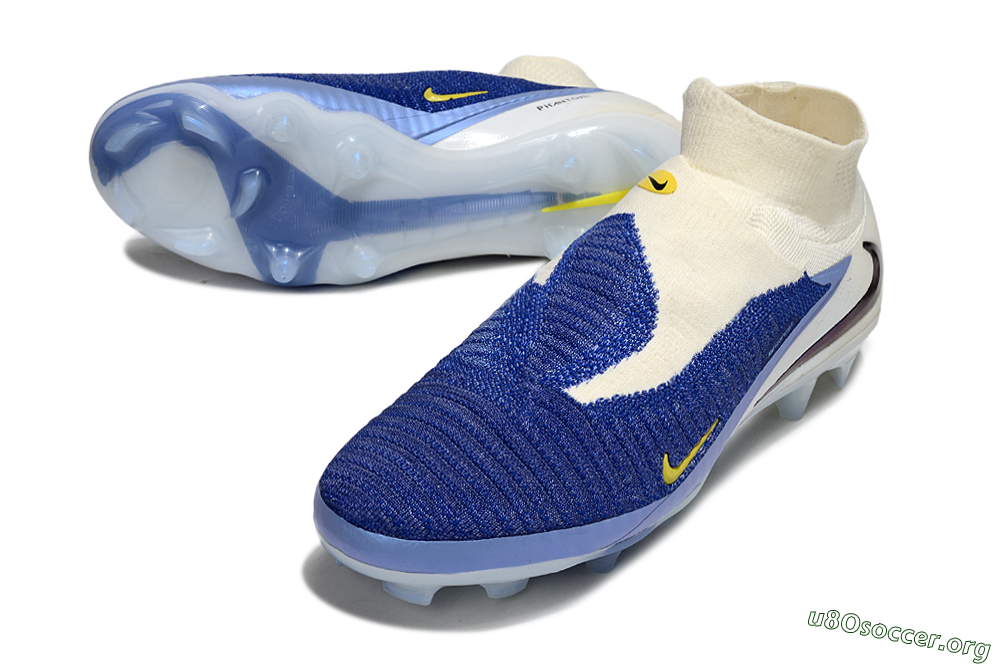 Nike Phantom 6 Elite FG Football Boots - Blue/White/Black 0