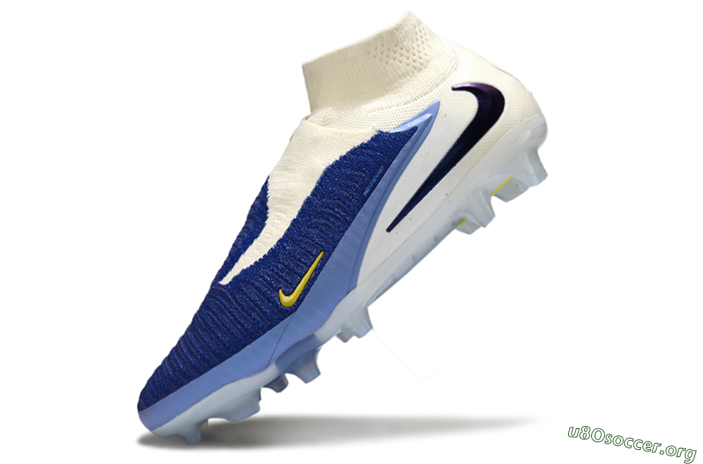 Nike Phantom 6 Elite FG Football Boots - Blue/White/Black 5