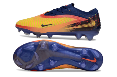 Nike Phantom 6 Elite Low FG Football Boots - Yellow/Red/Blue/Gold