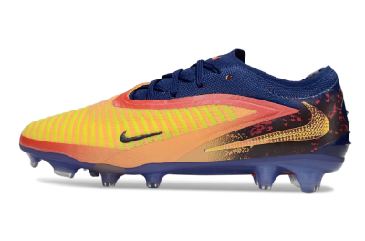 Nike Phantom 6 Elite Low FG Football Boots - Yellow/Red/Blue/Gold