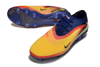 Nike Phantom 6 Elite Low FG Football Boots - Yellow/Red/Blue/Gold