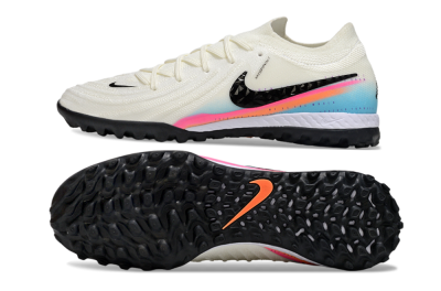 Nike Phantom GX 2 Elite TF Football Shoes - White/Red/Jade