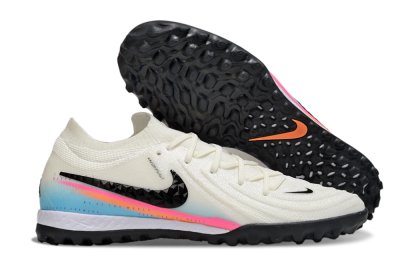 Nike Phantom GX 2 Elite TF Football Shoes - White/Red/Jade