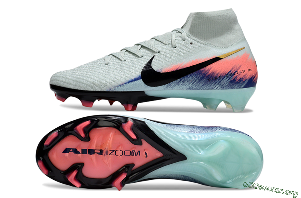 Nike Air Zoom Mercurial Superfly 10 Elite FG Football Boots - Jade/Black/Pink 1