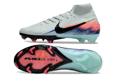 Nike Air Zoom Mercurial Superfly 10 Elite FG Football Boots - Jade/Black/Pink