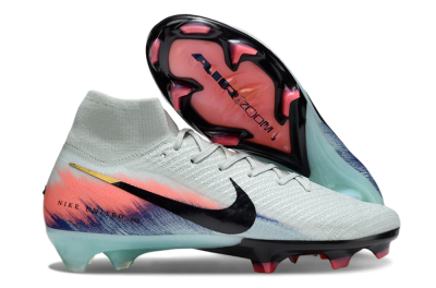 Nike Air Zoom Mercurial Superfly 10 Elite FG Football Boots - Jade/Black/Pink
