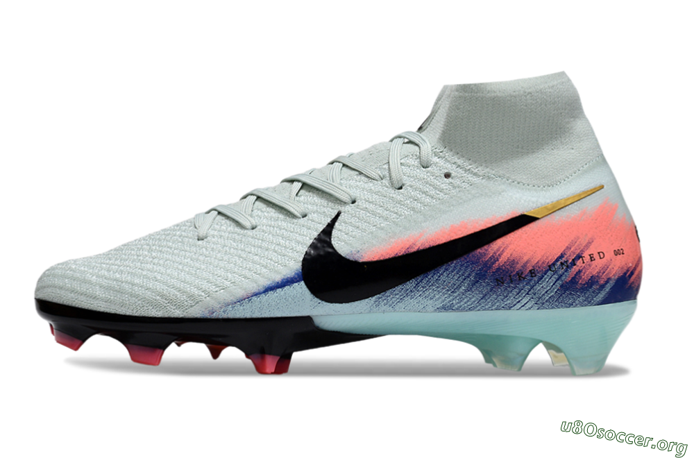 Nike Air Zoom Mercurial Superfly 10 Elite FG Football Boots - Jade/Black/Pink 3
