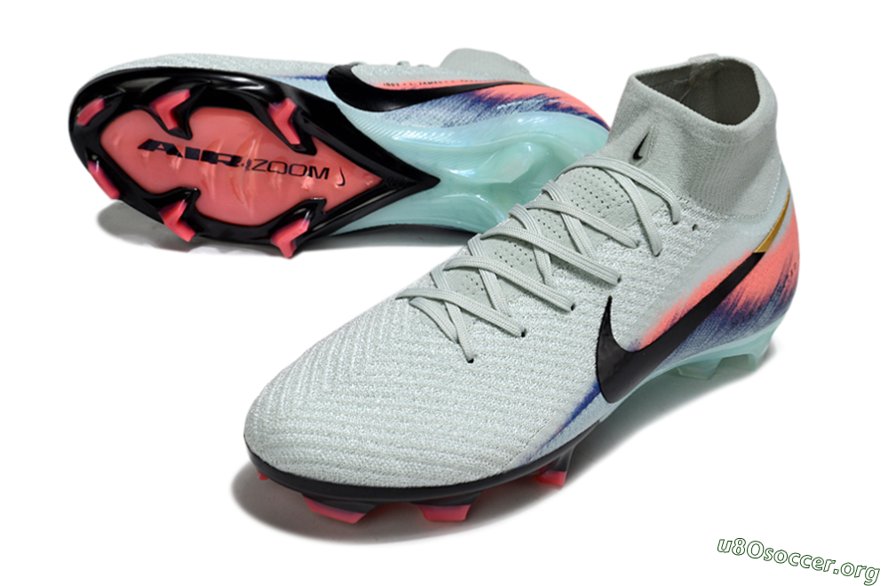 Nike Air Zoom Mercurial Superfly 10 Elite FG Football Boots - Jade/Black/Pink 0