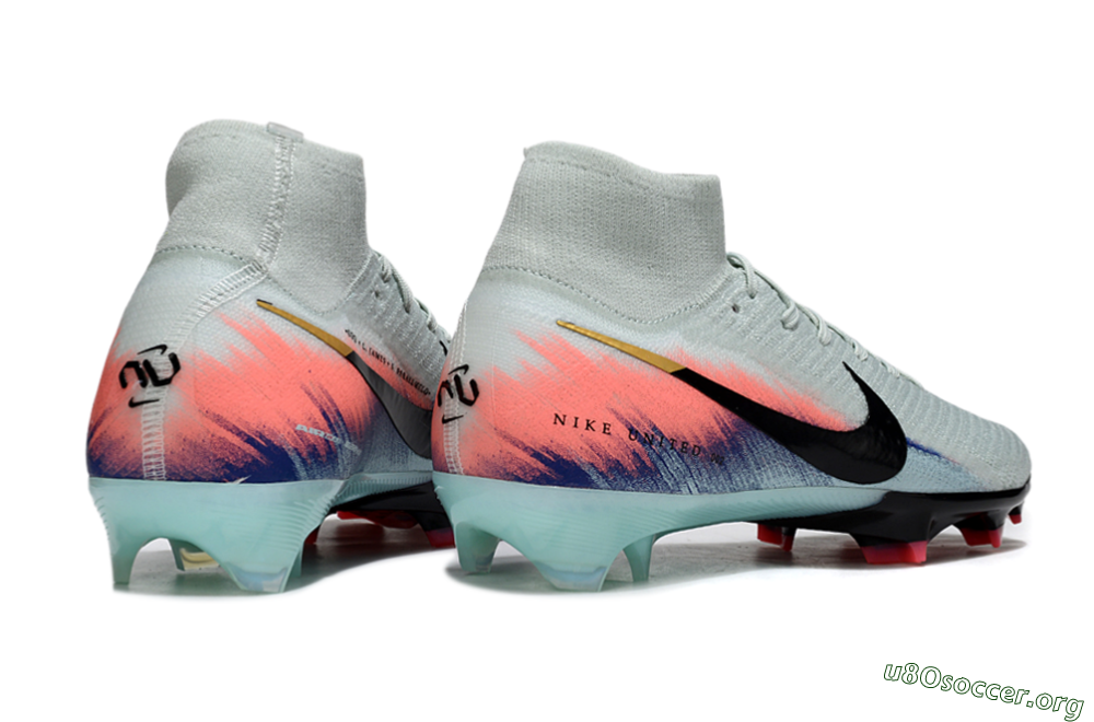 Nike Air Zoom Mercurial Superfly 10 Elite FG Football Boots - Jade/Black/Pink 6