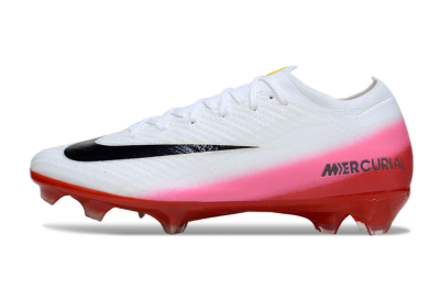 Nike Air Zoom Mercurial Vapor 16 Elite FG Football Boots - White/Pink/Red