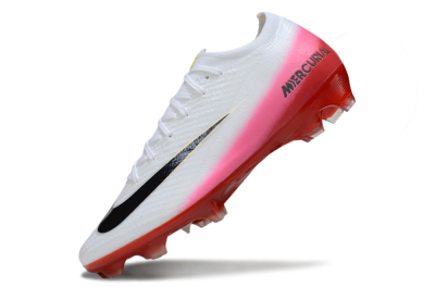 Nike Air Zoom Mercurial Vapor 16 Elite FG Football Boots - White/Pink/Red