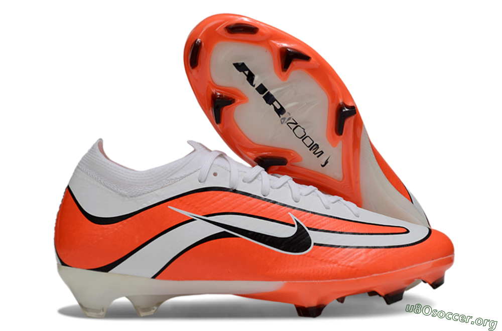 Nike Air Zoom Mercurial Vapor 15 Elite R9 1998 FG Football Boots - White/Red/Black 2