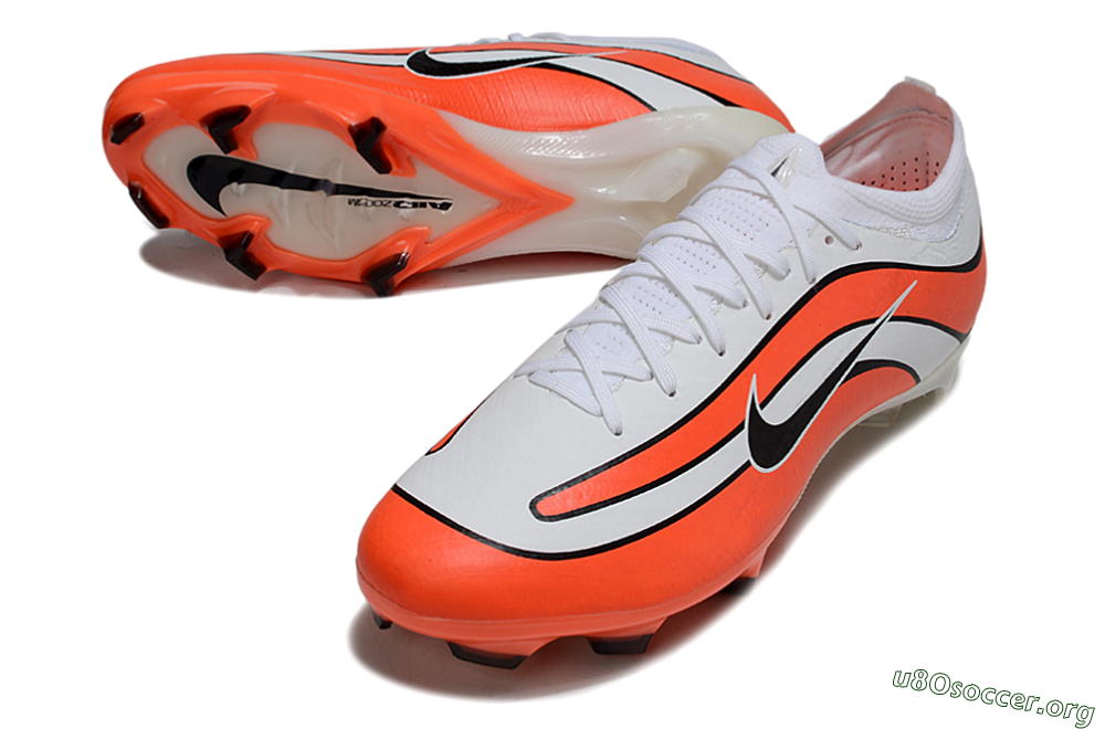 Nike Air Zoom Mercurial Vapor 15 Elite R9 1998 FG Football Boots - White/Red/Black 0