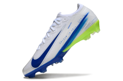Nike Air Zoom Mercurial Vapor 16 Elite FG Football Boots - White/Blue/Yellow
