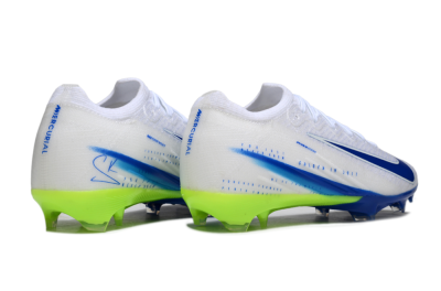 Nike Air Zoom Mercurial Vapor 16 Elite FG Football Boots - White/Blue/Yellow