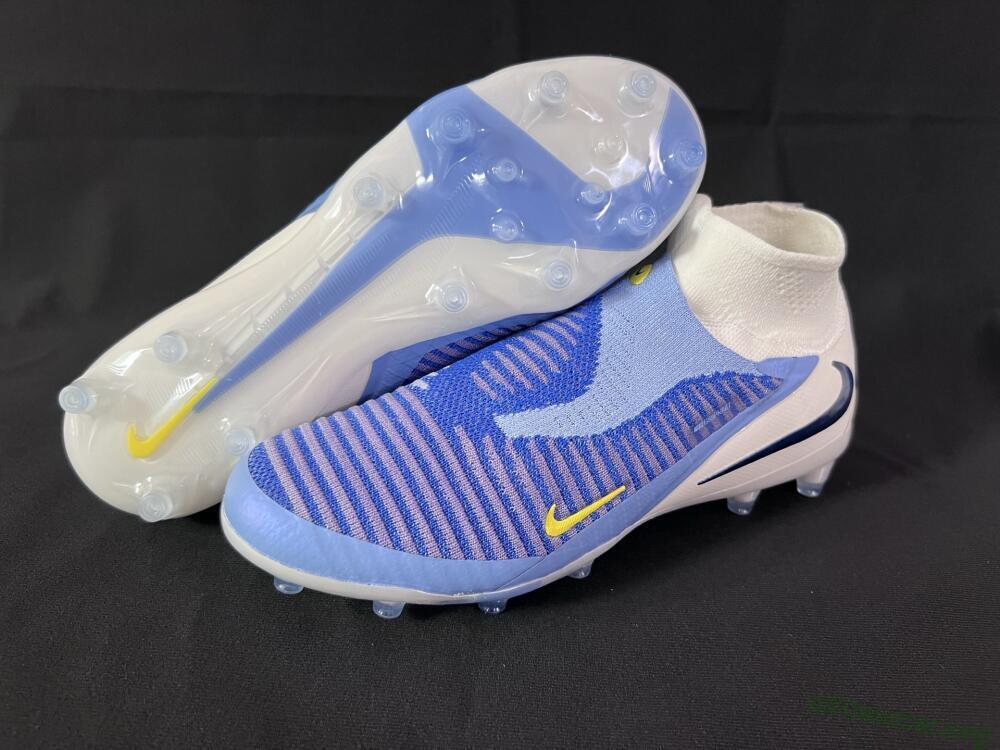 Nike Phantom 6 High Elite AG Football Boots - Blue/White/Black