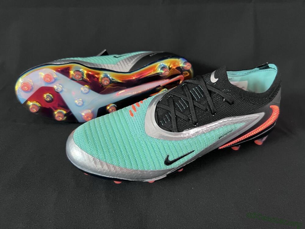 Nike Phantom 6 Low Elite AG Football Boots - Jade/Black/Silver