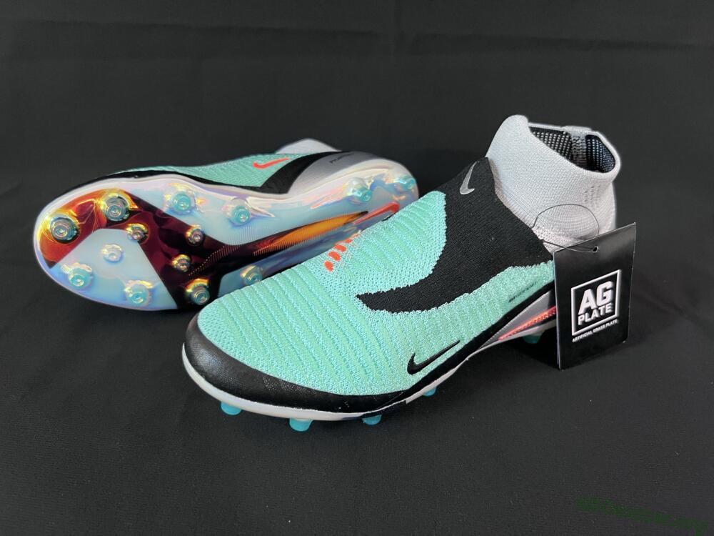 Nike Phantom 6 High Elite AG Football Boots - Jade/Black/Silver