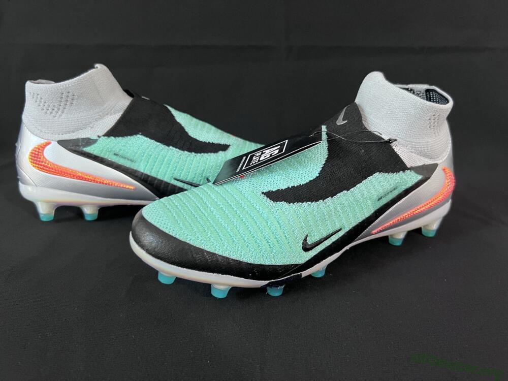 Nike Phantom 6 High Elite AG Football Boots - Jade/Black/Silver
