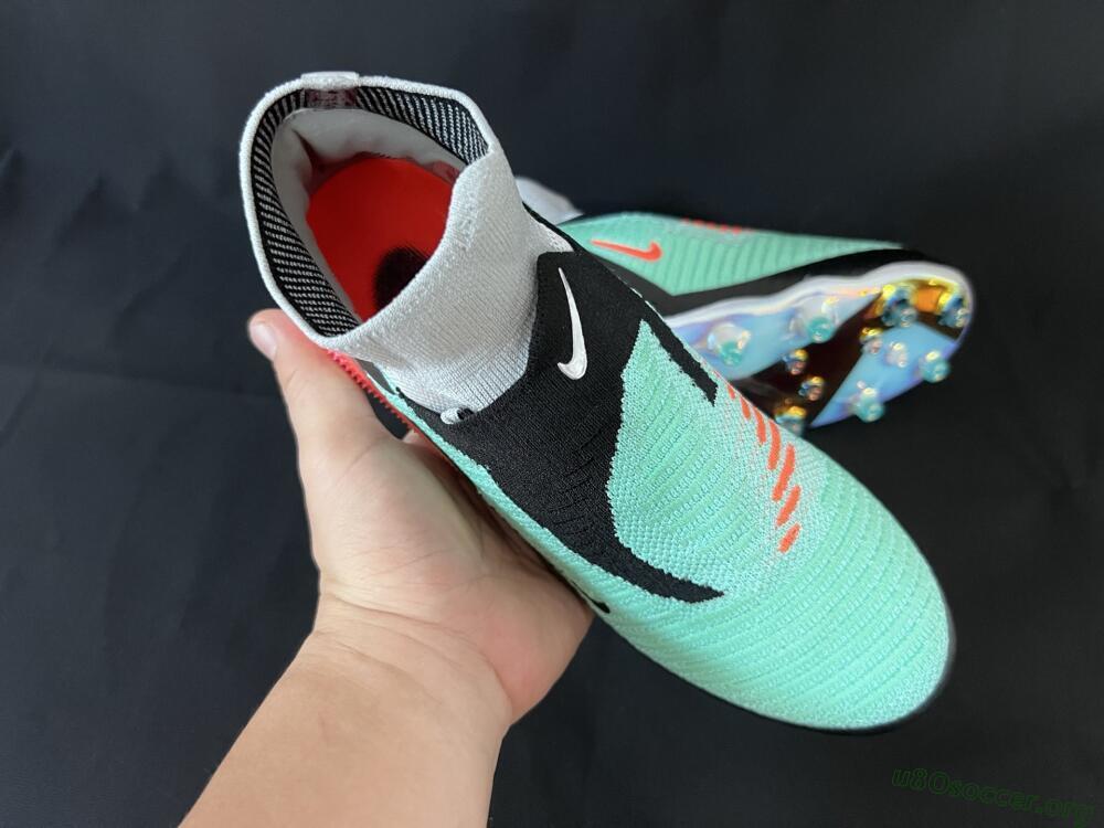 Nike Phantom 6 High Elite AG Football Boots - Jade/Black/Silver