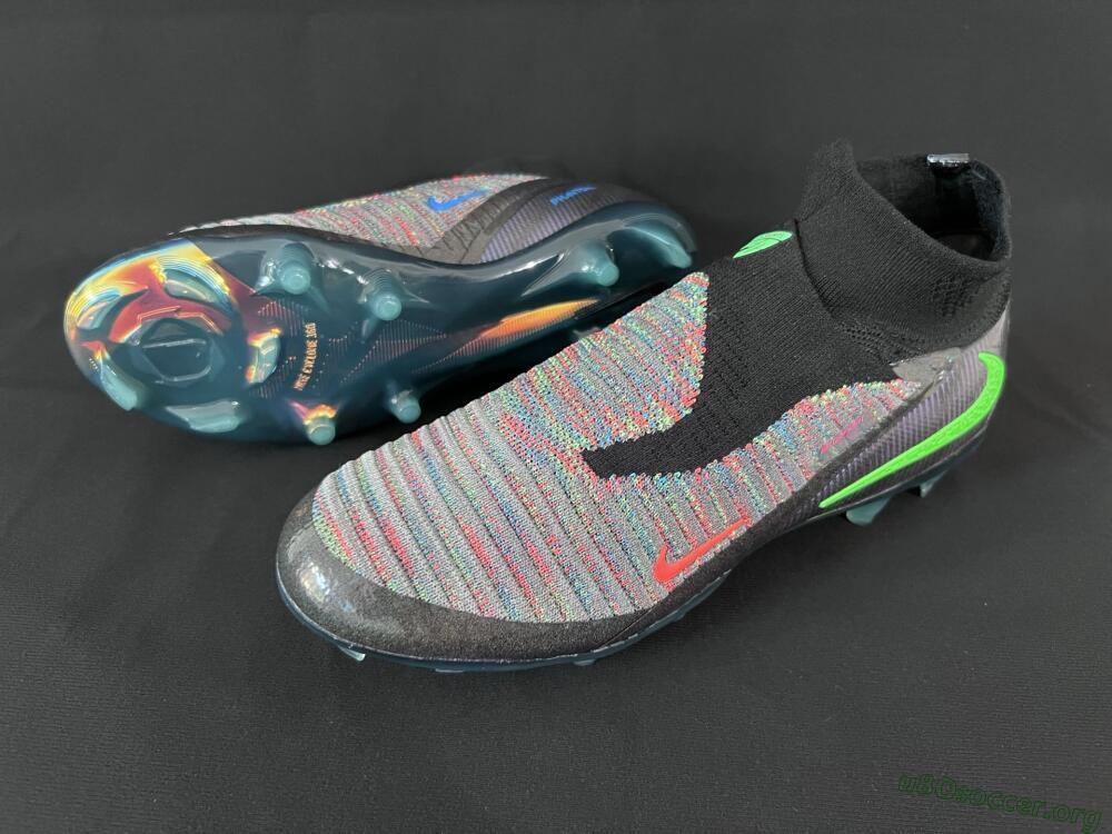 Nike Phantom 6 Elite FG Football Boots - Black/Yellow/Red