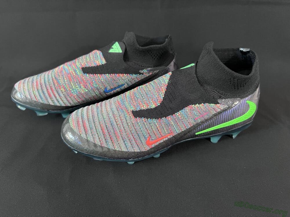 Nike Phantom 6 Elite FG Football Boots - Black/Yellow/Red