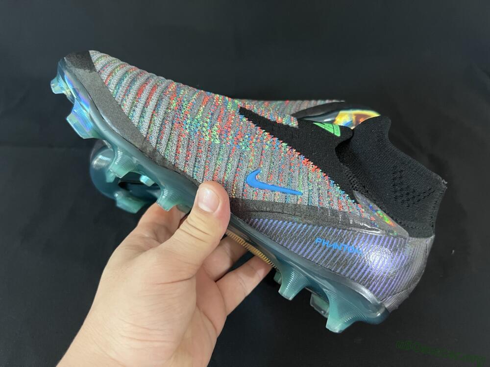 Nike Phantom 6 Elite FG Football Boots - Black/Yellow/Red
