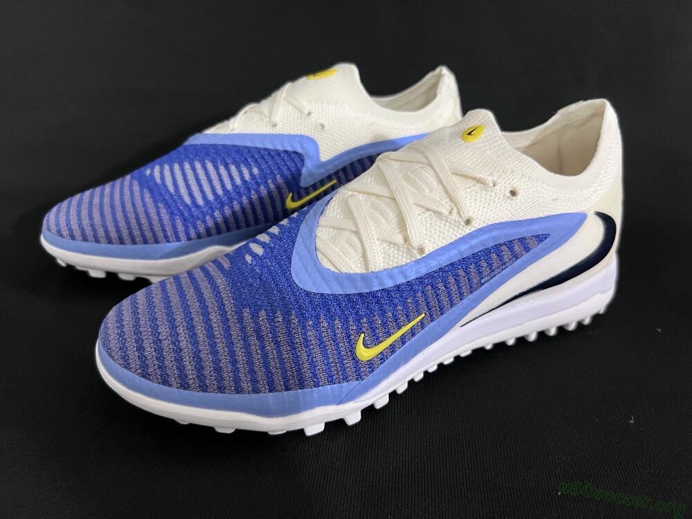 Nike Phantom 6 Elite TF Football Shoes - Blue/White/Jade