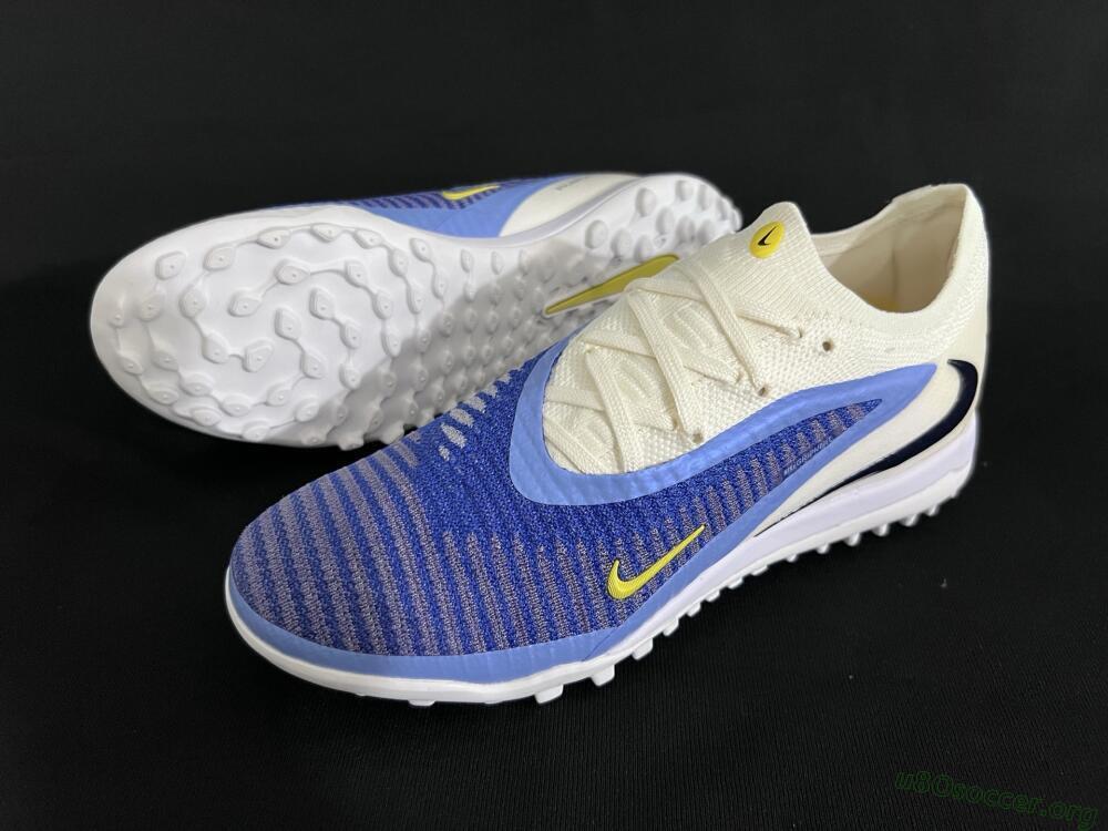 Nike Phantom 6 Elite TF Football Shoes - Blue/White/Jade