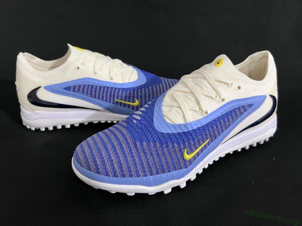 Nike Phantom 6 Elite TF Football Shoes - Blue/White/Jade