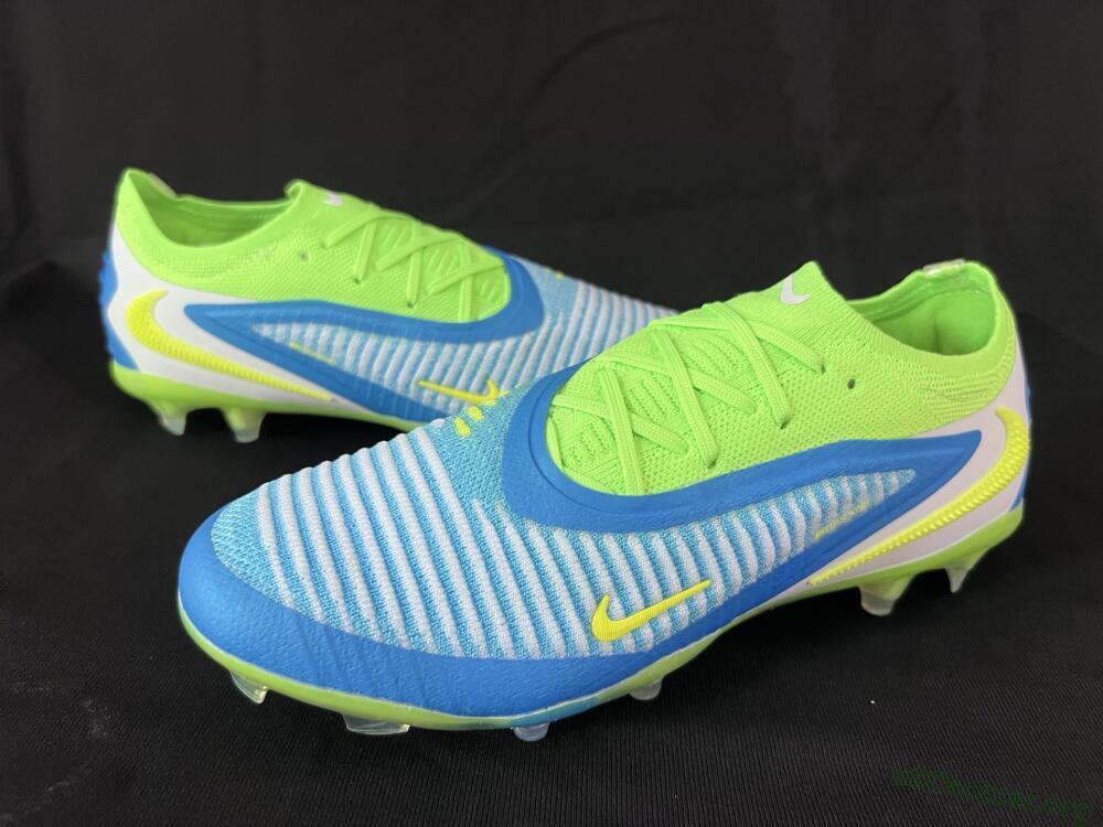 Nike Phantom 6 Low Elite FG Football Boots - Blue/Yellow/White