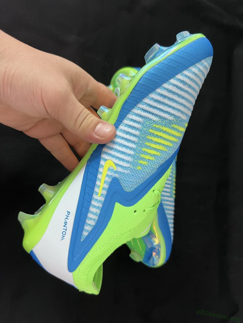 Nike Phantom 6 Low Elite FG Football Boots - Blue/Yellow/White