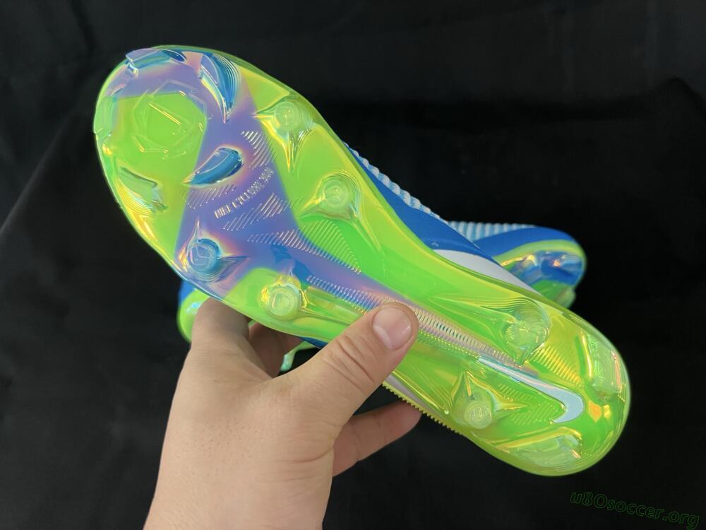 Nike Phantom 6 Low Elite FG Football Boots - Blue/Yellow/White