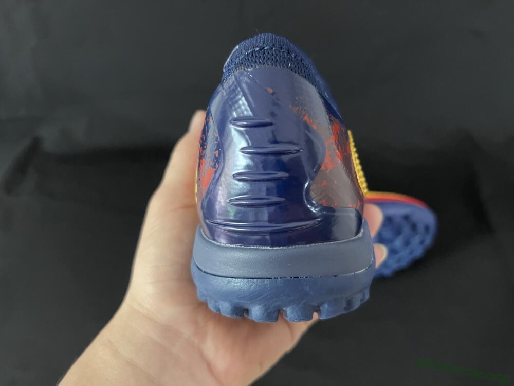 Nike Phantom 6 Elite TF Football Shoes - Yellow/Red/Blue