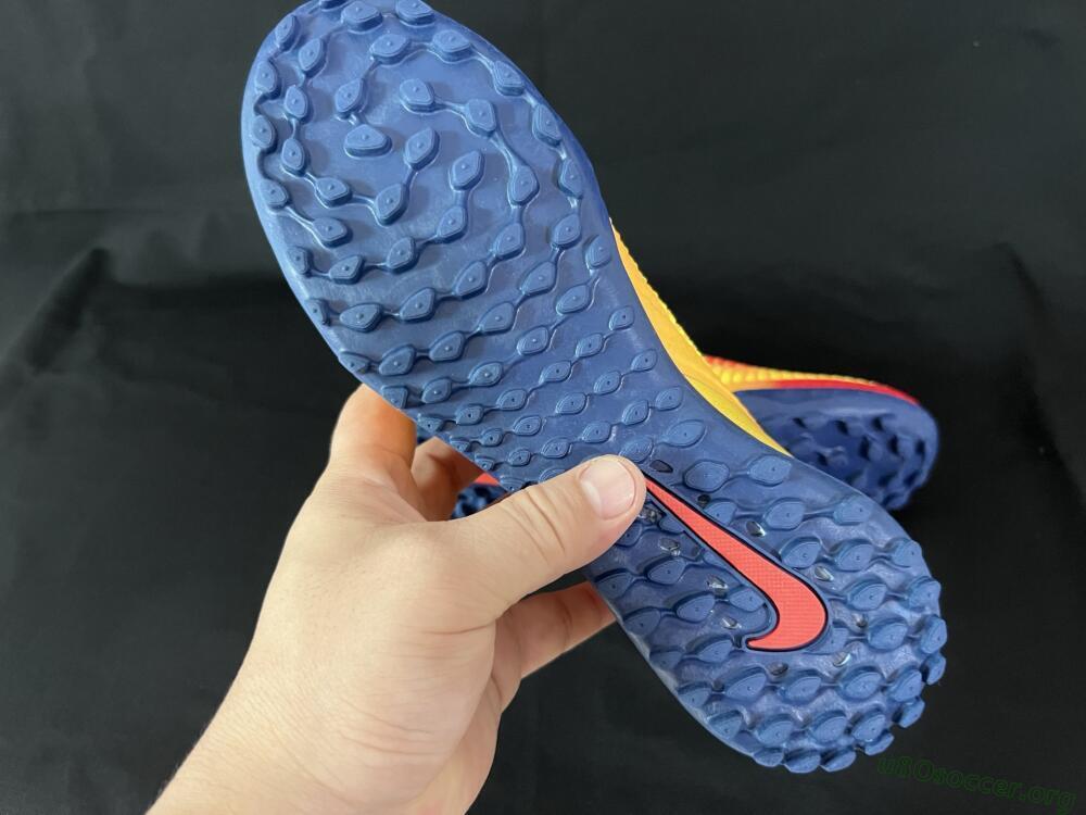 Nike Phantom 6 Elite TF Football Shoes - Yellow/Red/Blue