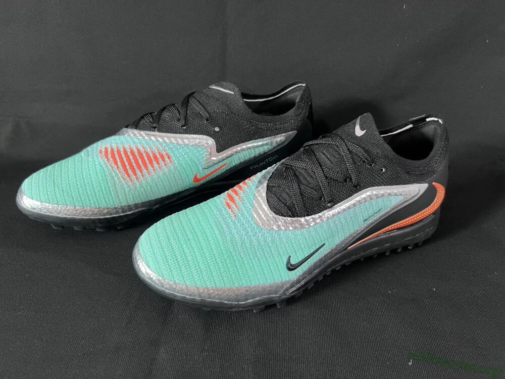 Nike Phantom 6 Elite TF Football Shoes - Jade/Silver/Black