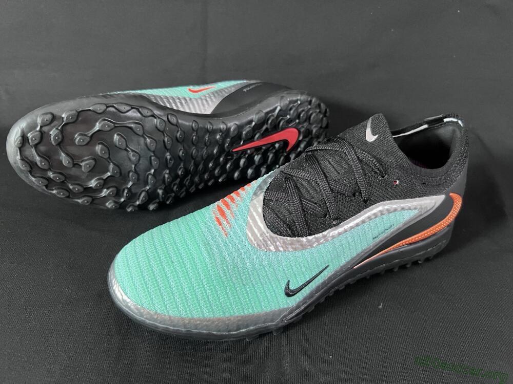 Nike Phantom 6 Elite TF Football Shoes - Jade/Silver/Black