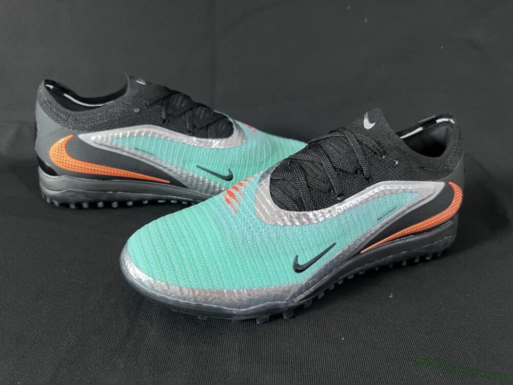 Nike Phantom 6 Elite TF Football Shoes - Jade/Silver/Black