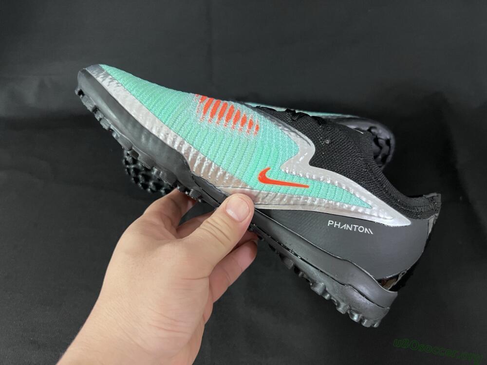 Nike Phantom 6 Elite TF Football Shoes - Jade/Silver/Black